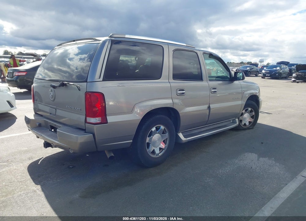 2003 CADILLAC ESCALADE STANDARD VIN: 1GYEC63T33R278259