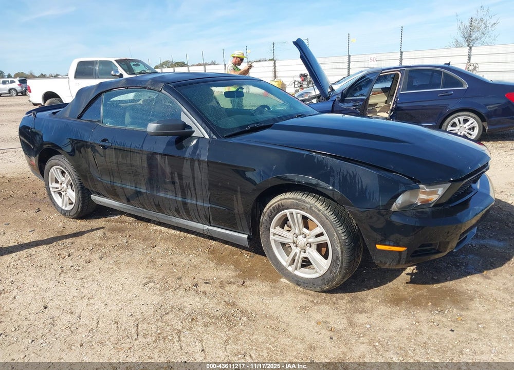 2010 FORD MUSTANG VIN: 1ZVBP8EN6A5122242