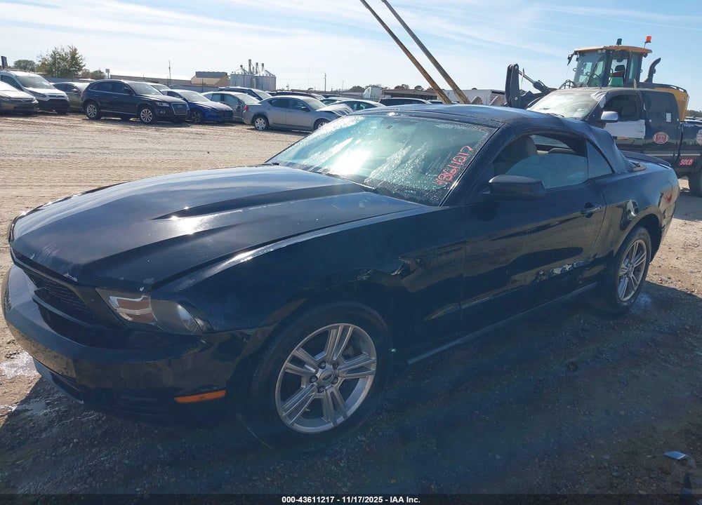 2010 FORD MUSTANG VIN: 1ZVBP8EN6A5122242