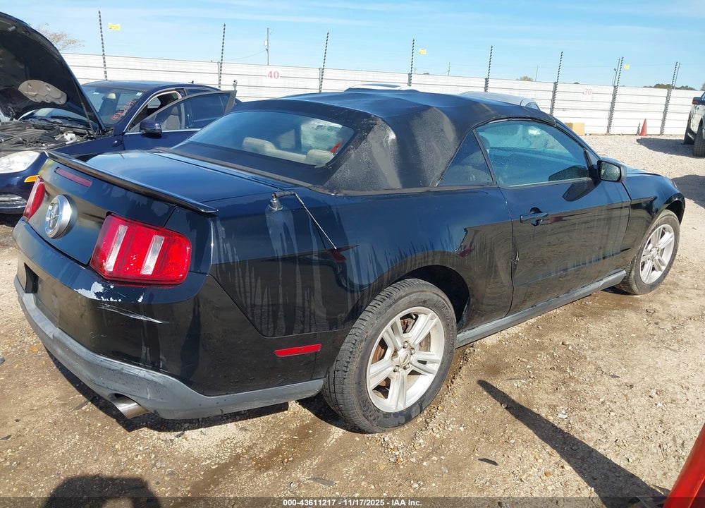 2010 FORD MUSTANG VIN: 1ZVBP8EN6A5122242