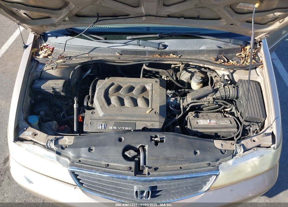 2001 HONDA ODYSSEY EX VIN: 2HKRL18651H610719