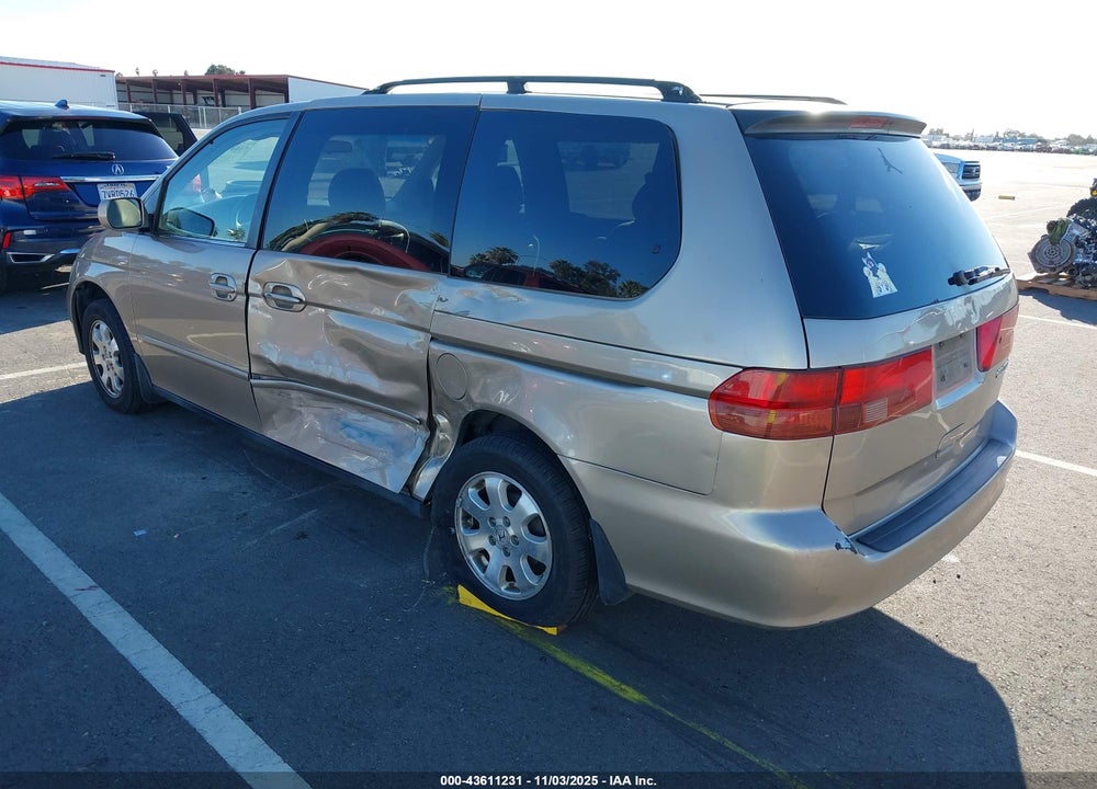 2001 HONDA ODYSSEY EX VIN: 2HKRL18651H610719