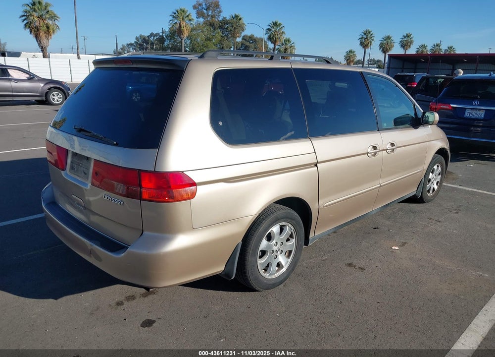 2001 HONDA ODYSSEY EX VIN: 2HKRL18651H610719