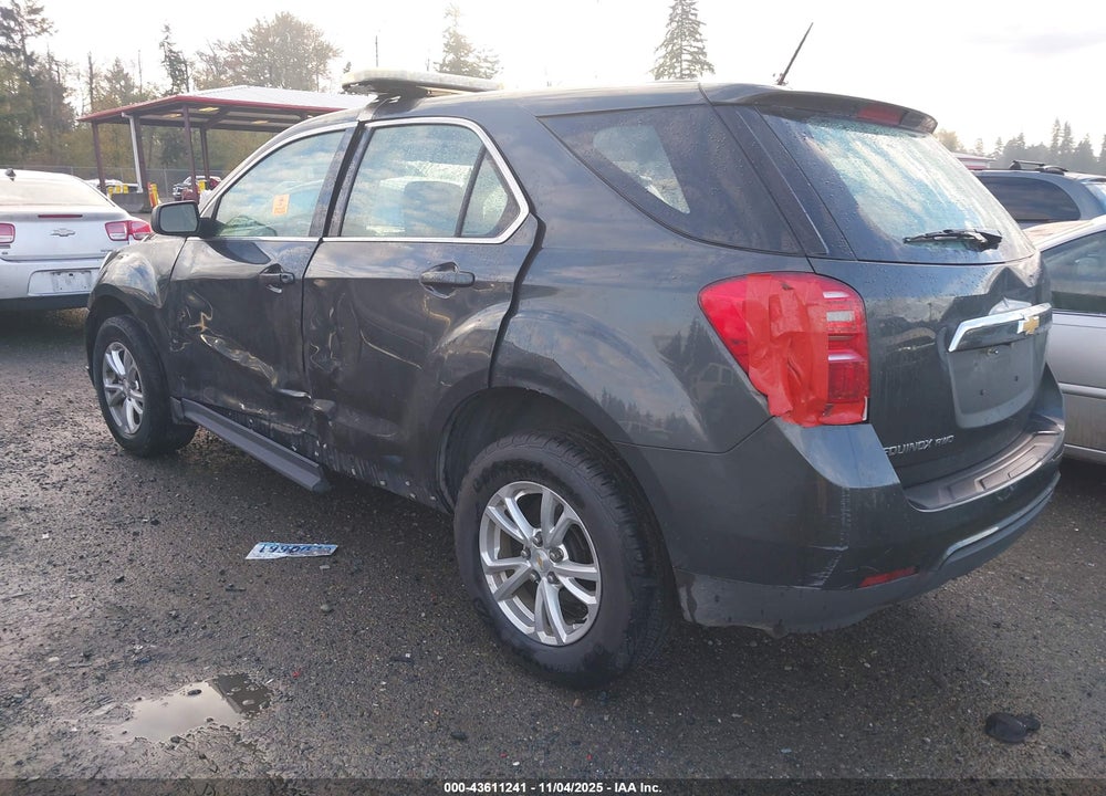 2017 CHEVROLET EQUINOX LS VIN: 2GNFLEEK9H6233801