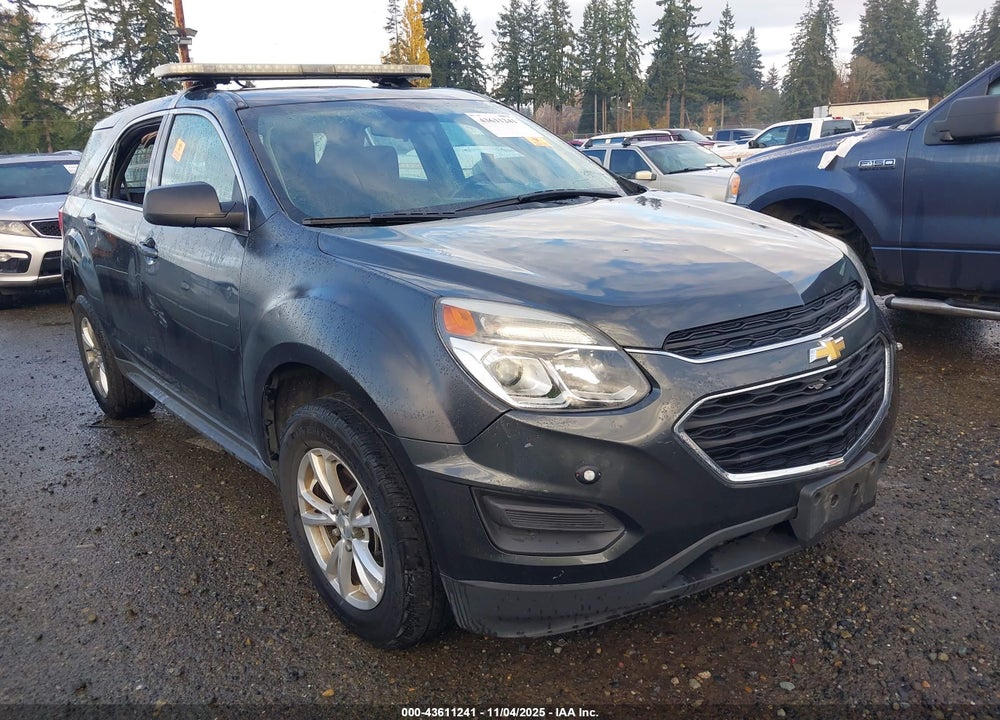 2017 CHEVROLET EQUINOX LS VIN: 2GNFLEEK9H6233801