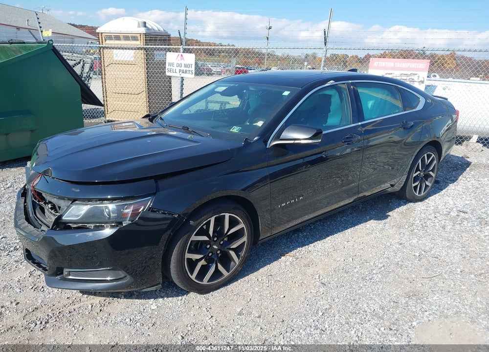 2017 CHEVROLET IMPALA 1LT VIN: 2G1105S31H9135121