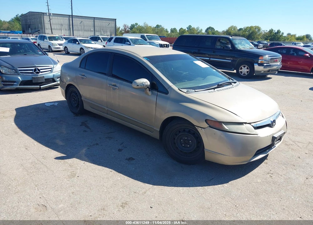 2007 HONDA CIVIC LX VIN: 1HGFA16557L110052