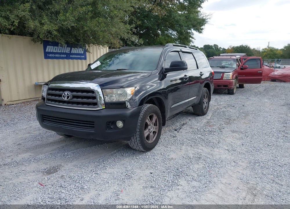 2008 TOYOTA SEQUOIA SR5 5.7L V8 VIN: 5TDZY64A58S008030