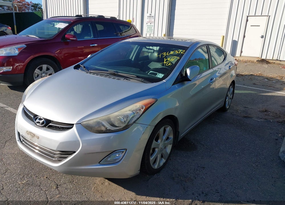 2013 HYUNDAI ELANTRA LIMITED VIN: 5NPDH4AEXDH395292
