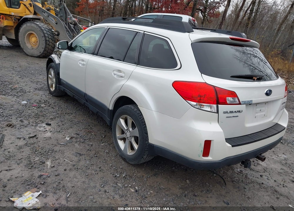 2013 SUBARU OUTBACK 2.5I PREMIUM VIN: 4S4BRBGC8D3301237