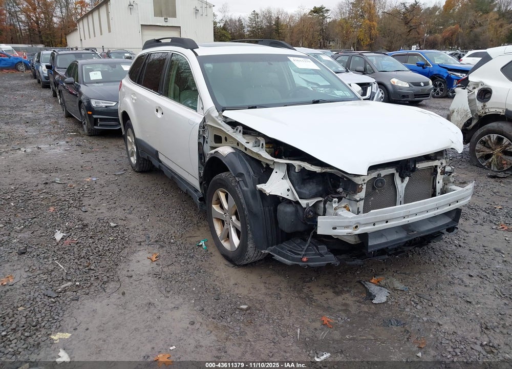 2013 SUBARU OUTBACK 2.5I PREMIUM VIN: 4S4BRBGC8D3301237