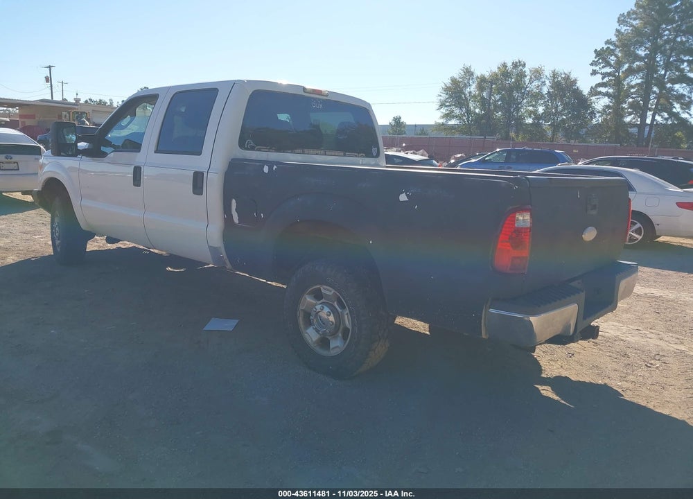 2011 FORD F-250 XLT VIN: 1FT7W2B6XBEC11593