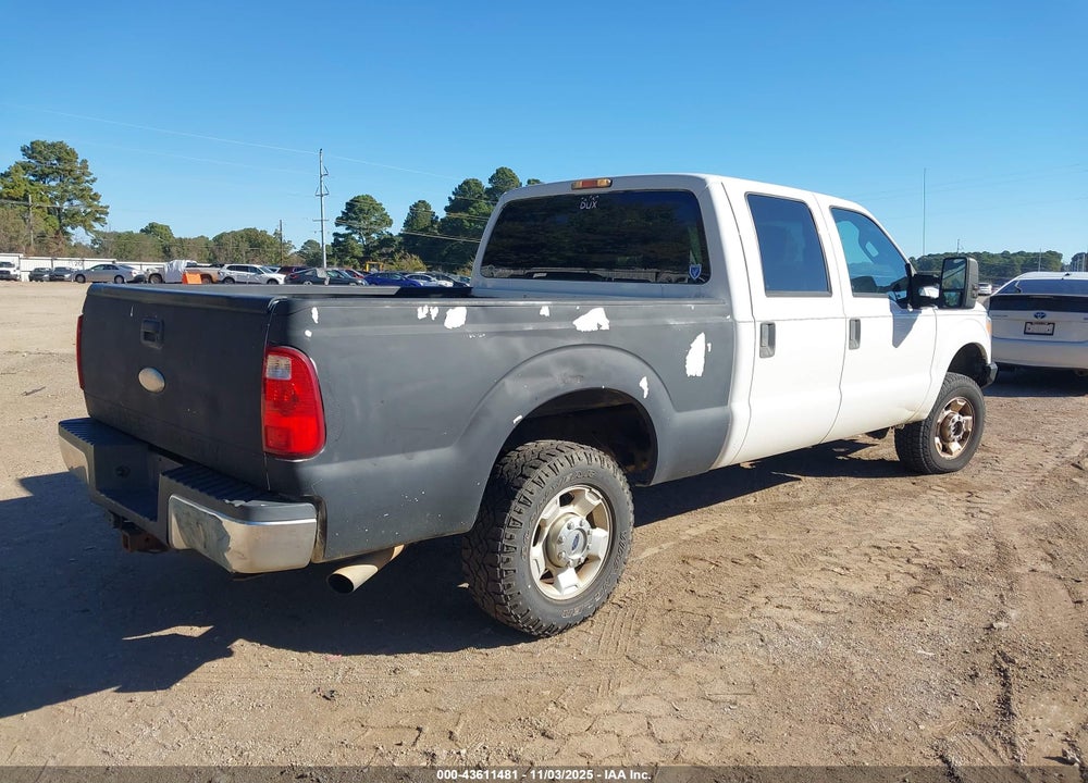 2011 FORD F-250 XLT VIN: 1FT7W2B6XBEC11593