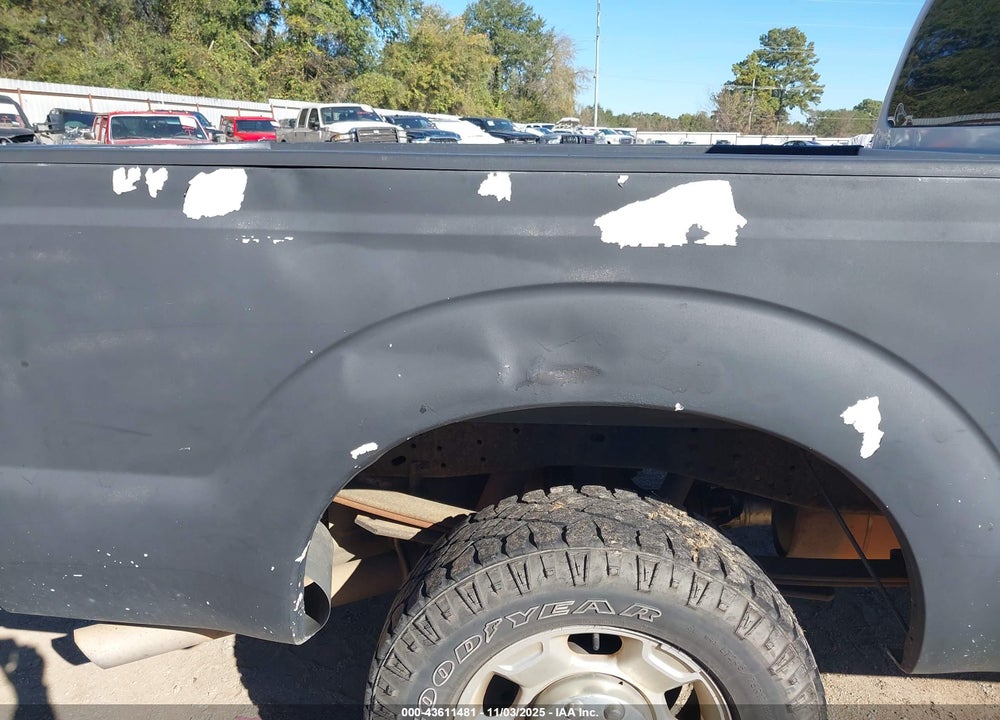 2011 FORD F-250 XLT VIN: 1FT7W2B6XBEC11593