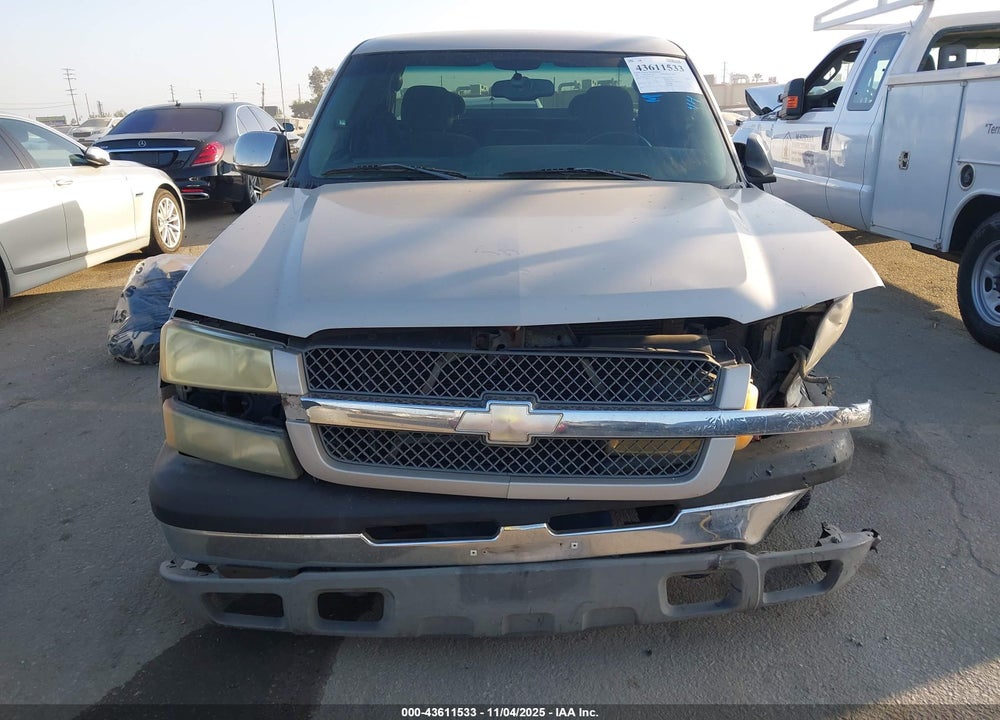2004 CHEVROLET SILVERADO 1500 LS VIN: 2GCEC19VX41197108