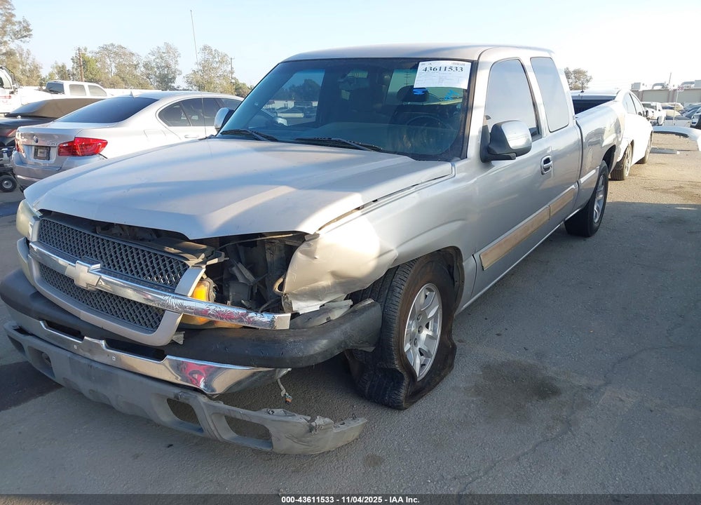 2004 CHEVROLET SILVERADO 1500 LS VIN: 2GCEC19VX41197108