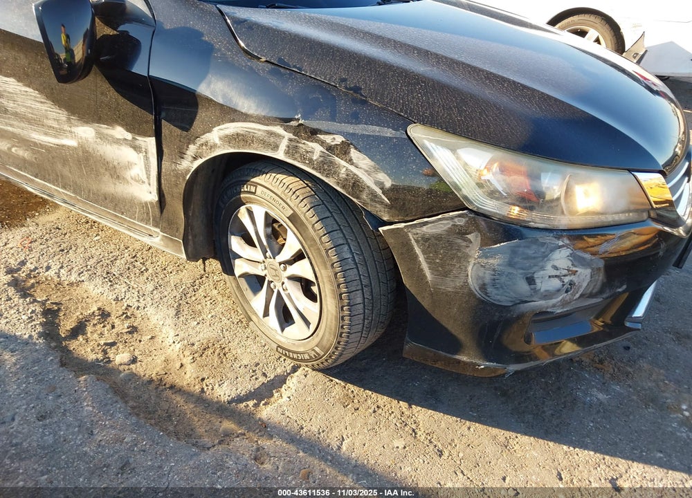 2013 HONDA ACCORD LX VIN: 1HGCR2F39DA266599
