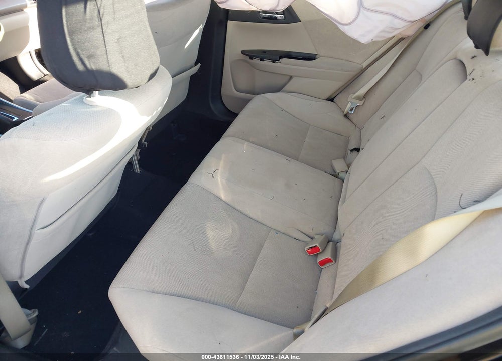 2013 HONDA ACCORD LX VIN: 1HGCR2F39DA266599