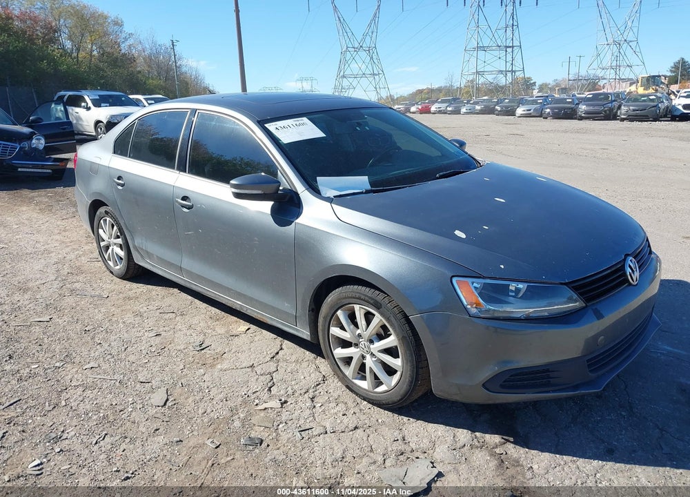 2011 VOLKSWAGEN JETTA 2.5L SE VIN: 3VWDZ7AJ6BM350043