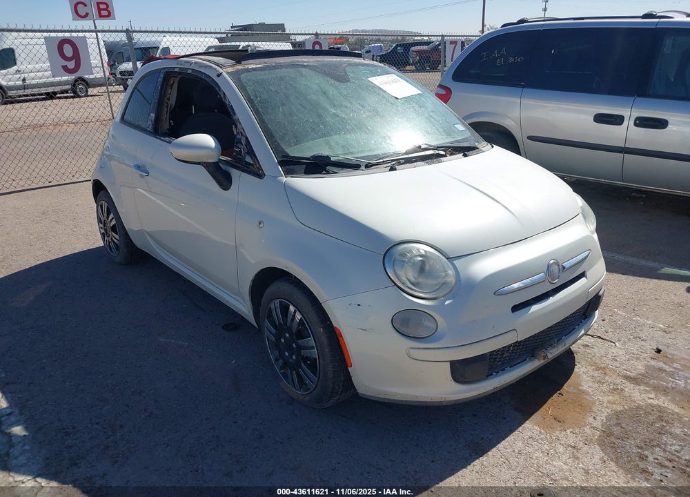 2013 FIAT 500C POP VIN: 3C3CFFDR7DT539705