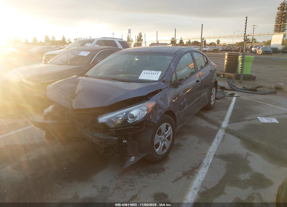 2014 KIA FORTE VIN: KNAFK4A65E5054609