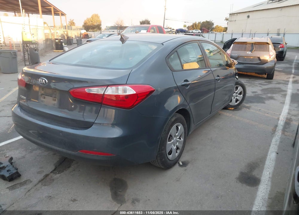 2014 KIA FORTE VIN: KNAFK4A65E5054609