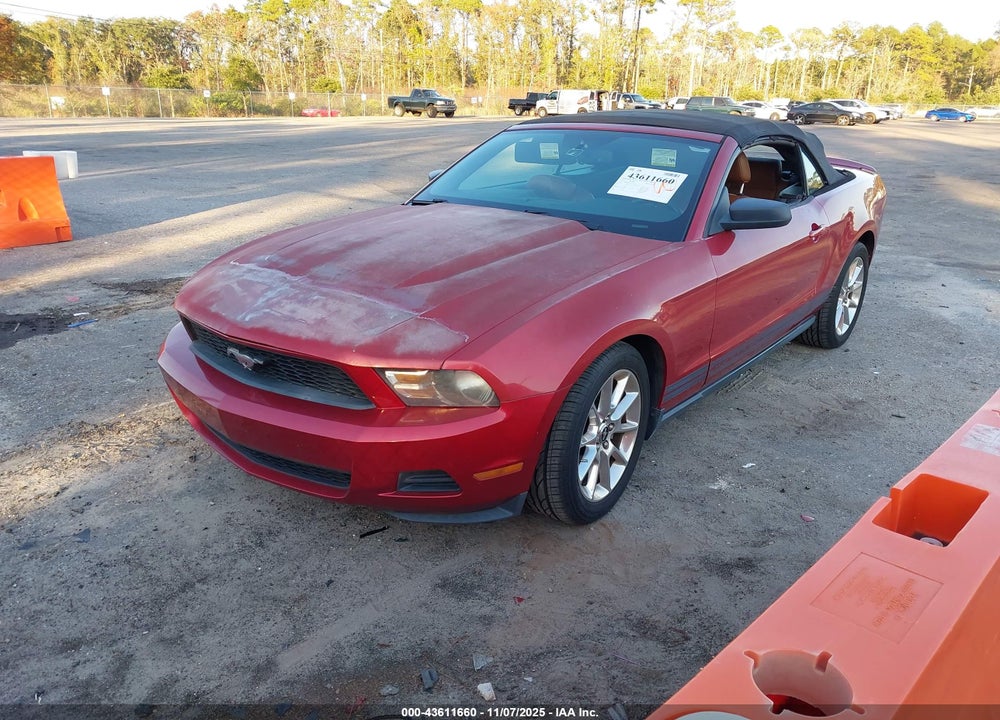 2010 FORD MUSTANG V6/V6 PREMIUM VIN: 1ZVBP8EN3A5167252