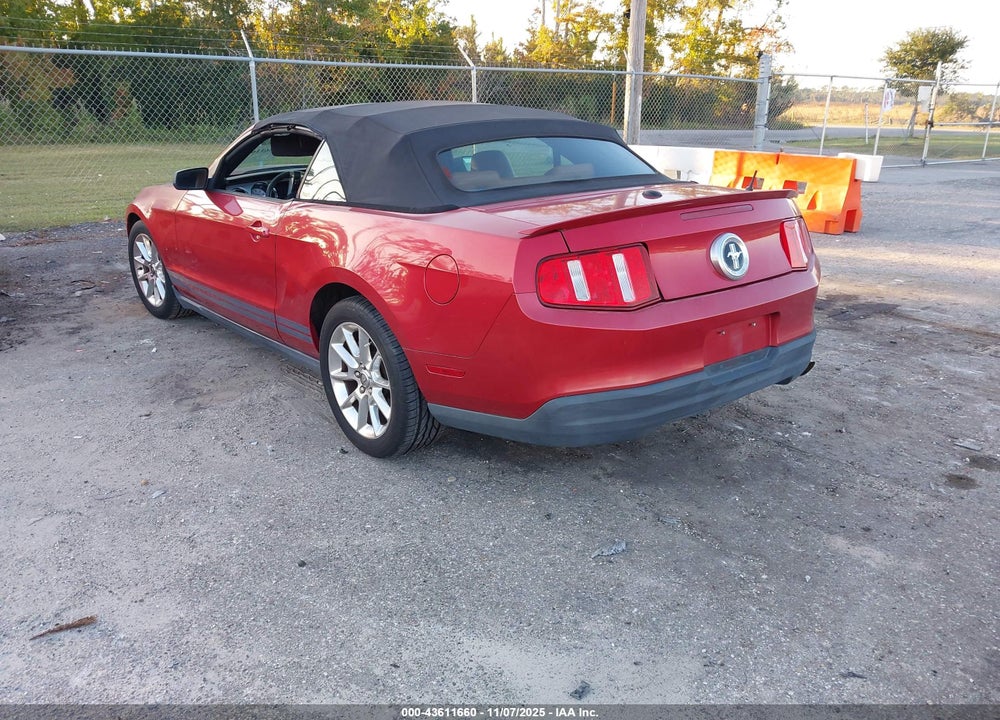 2010 FORD MUSTANG V6/V6 PREMIUM VIN: 1ZVBP8EN3A5167252