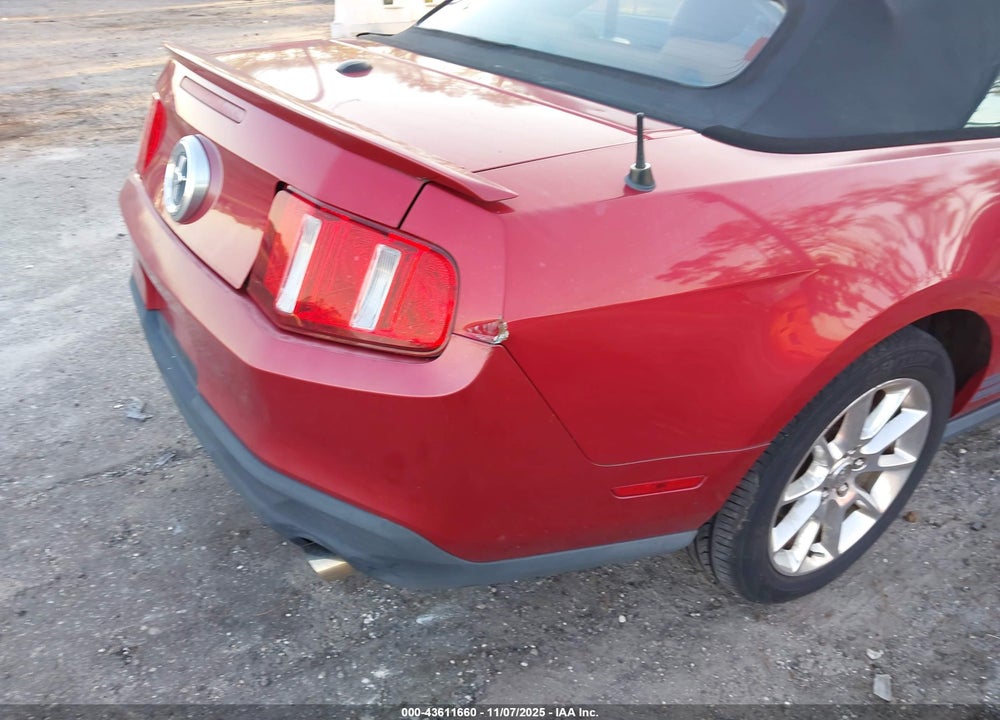 2010 FORD MUSTANG V6/V6 PREMIUM VIN: 1ZVBP8EN3A5167252