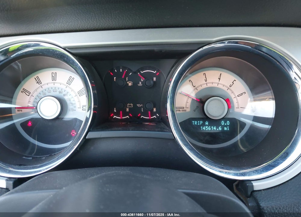 2010 FORD MUSTANG V6/V6 PREMIUM VIN: 1ZVBP8EN3A5167252