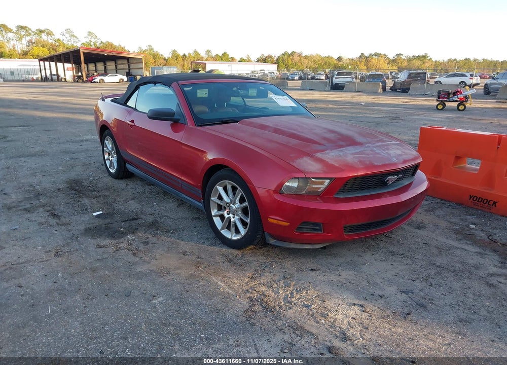 2010 FORD MUSTANG V6/V6 PREMIUM VIN: 1ZVBP8EN3A5167252