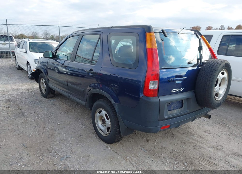 2003 HONDA CR-V LX VIN: SHSRD78423U140562