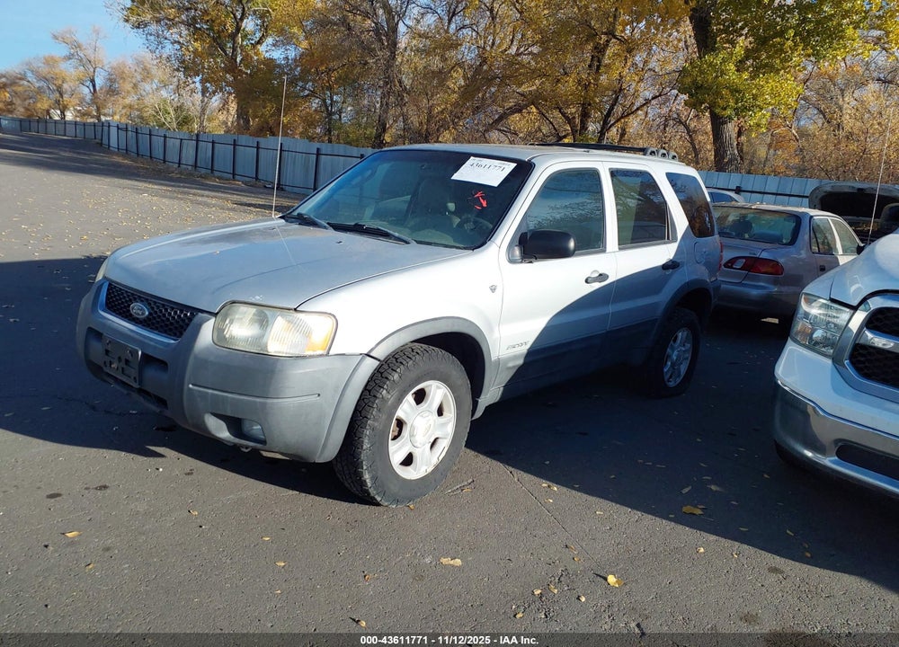 2002 FORD ESCAPE XLT VIN: 1FMCU04132KC37783