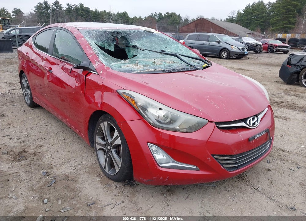 2014 HYUNDAI ELANTRA SE/SPORT/LIMITED VIN: KMHDH4AH8EU105208