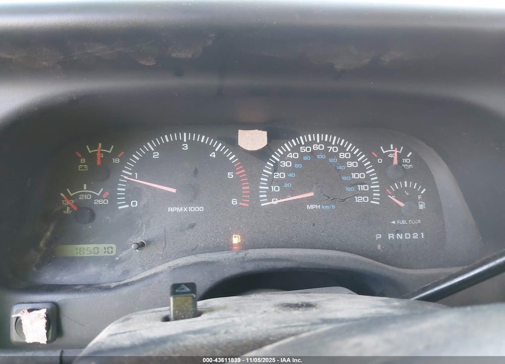 1998 DODGE DAKOTA SPORT VIN: 1B7GL22ZXWS670956