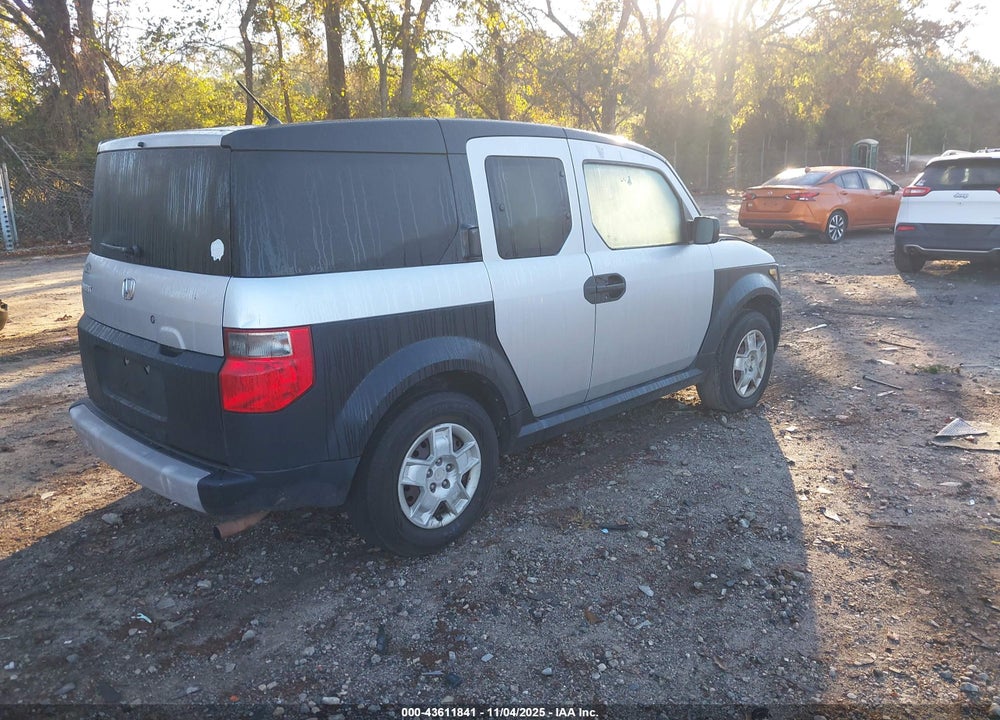 2007 HONDA ELEMENT LX VIN: 5J6YH18307L007873
