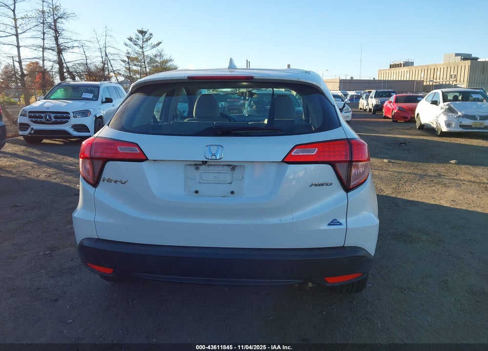 2016 HONDA HR-V LX VIN: 3CZRU6H39GM745103