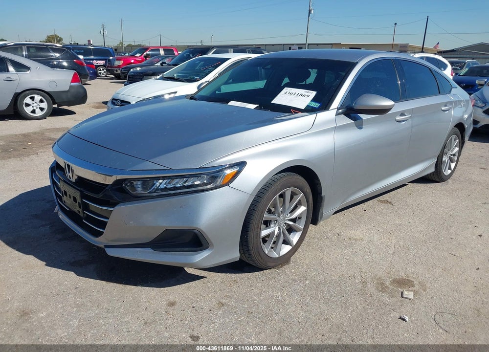 2021 HONDA ACCORD LX VIN: 1HGCV1F18MA116505
