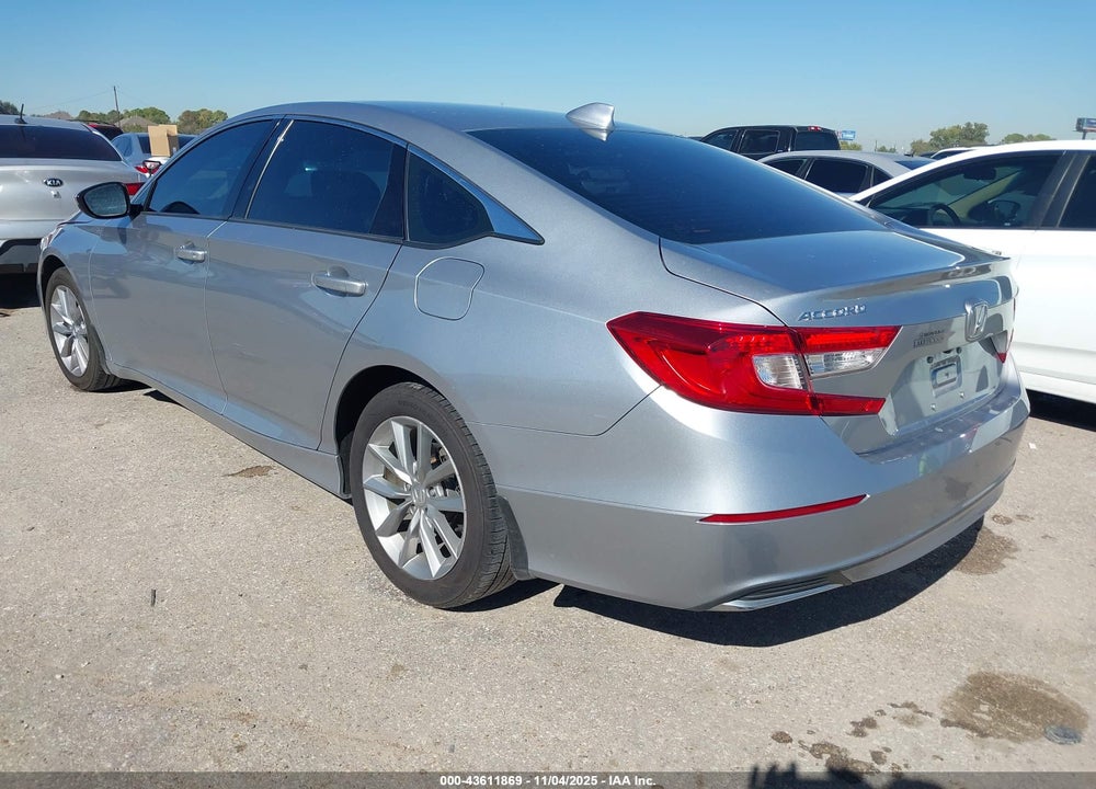 2021 HONDA ACCORD LX VIN: 1HGCV1F18MA116505