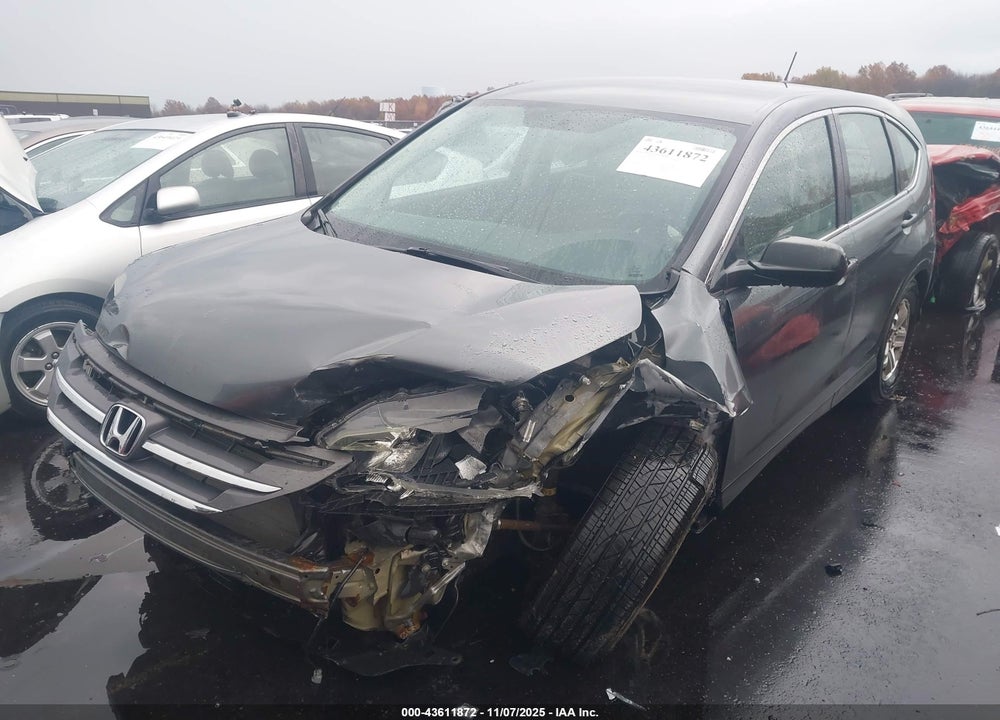 2012 HONDA CR-V LX VIN: 2HKRM4H3XCH604681