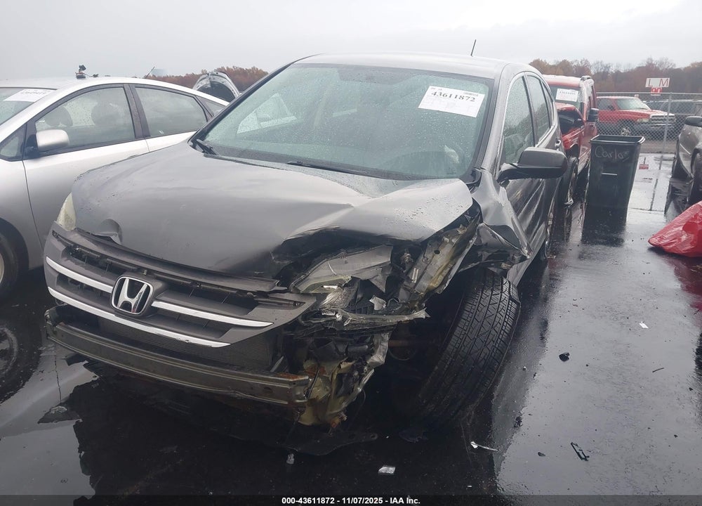 2012 HONDA CR-V LX VIN: 2HKRM4H3XCH604681