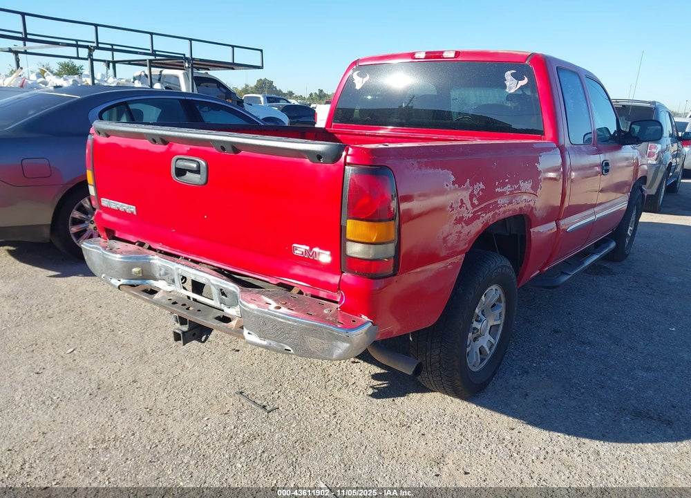 2006 GMC SIERRA 1500 SLE1 VIN: 1GTEC19T46Z254542