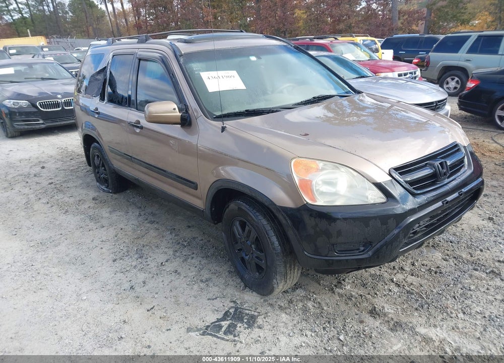 2004 HONDA CR-V EX VIN: SHSRD78894U249251