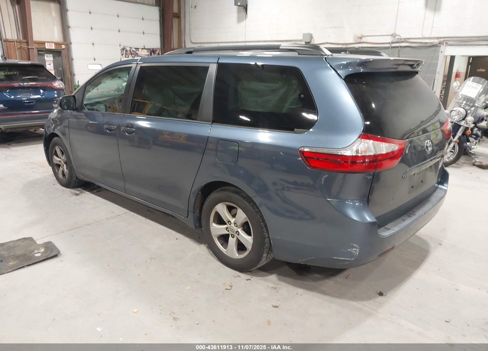 2015 TOYOTA SIENNA LE 8 PASSENGER VIN: 5TDKK3DC7FS663029
