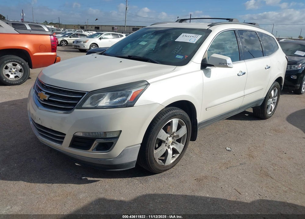 2015 CHEVROLET TRAVERSE LTZ VIN: 1GNKVJKDXFJ333364