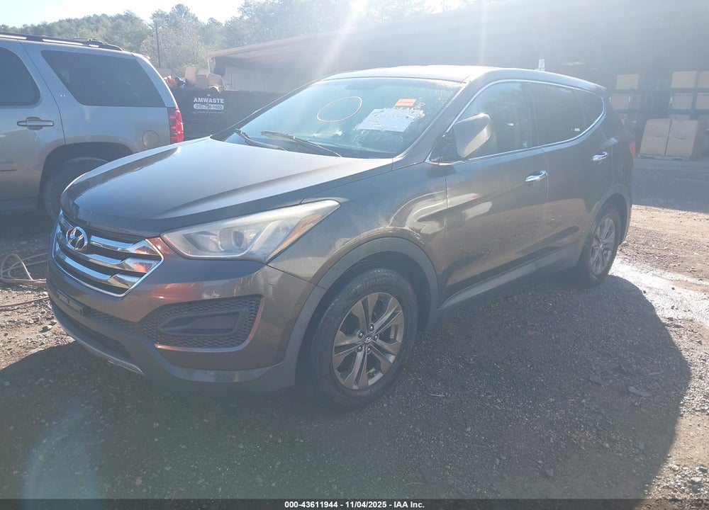 2013 HYUNDAI SANTA FE VIN: 5XYZT3LB4DG087642