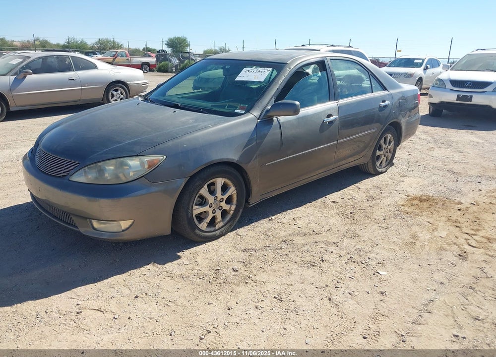 2005 TOYOTA CAMRY XLE V6 VIN: 4T1BF30K45U615639