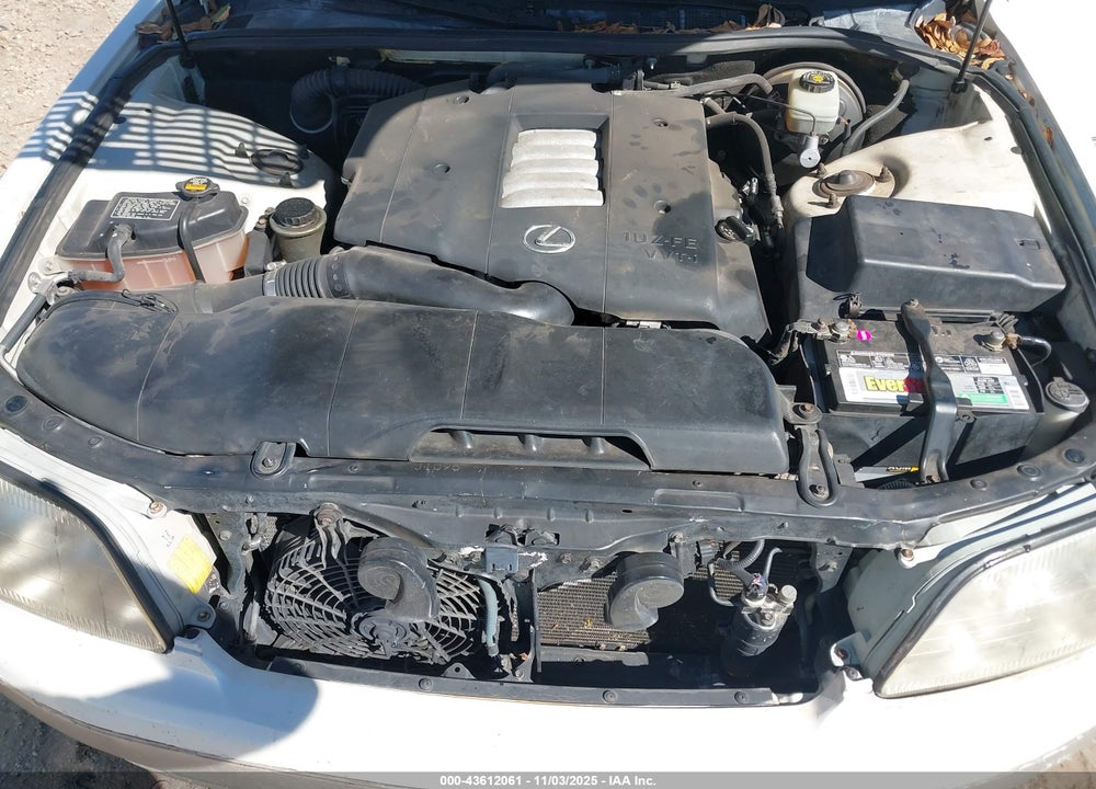 1998 LEXUS LS 400 VIN: JT8BH28F6W0128160