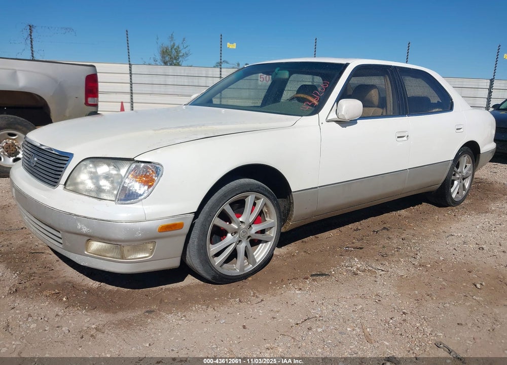 1998 LEXUS LS 400 VIN: JT8BH28F6W0128160