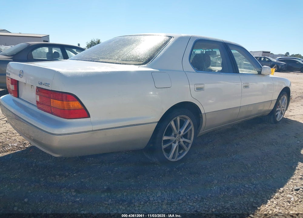 1998 LEXUS LS 400 VIN: JT8BH28F6W0128160